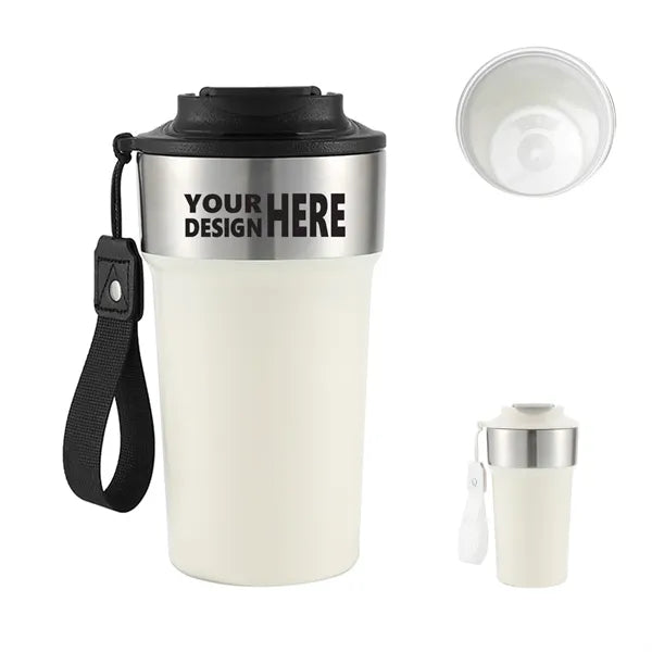 Ceramic-Lined Insulated Travel Tumbler