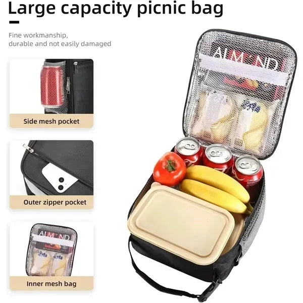 Oxford Insulated Lunch Bag