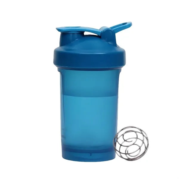 14Oz Plastic Shaker Bottles With Mixer