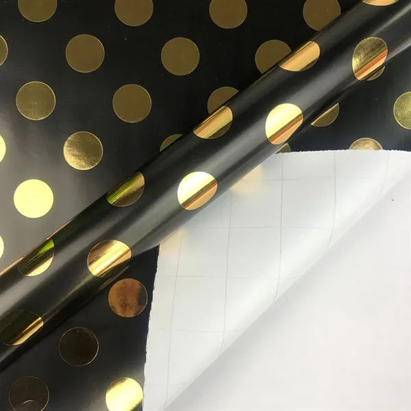 Gold Foiled Wrapping Paper Roll