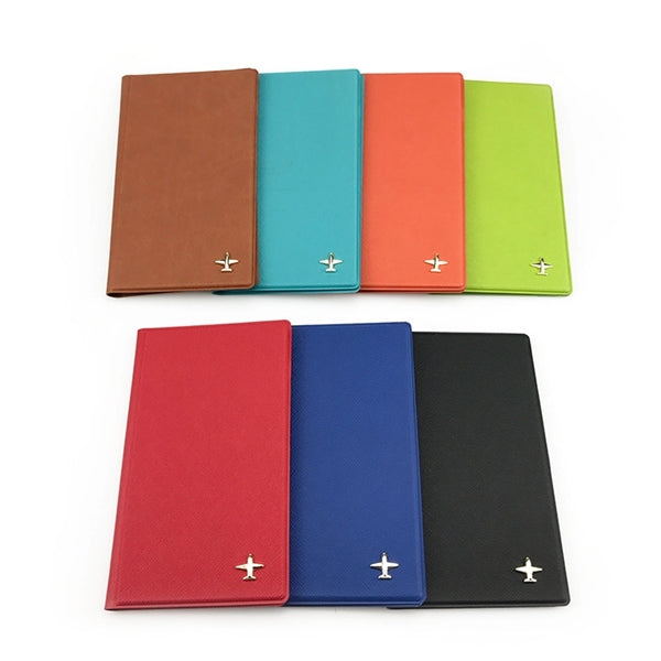 PU Passport Holder ID Card Case
