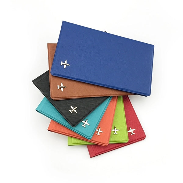 PU Passport Holder ID Card Case