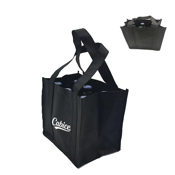 6 Bottle Wine Carrier Tote Bag