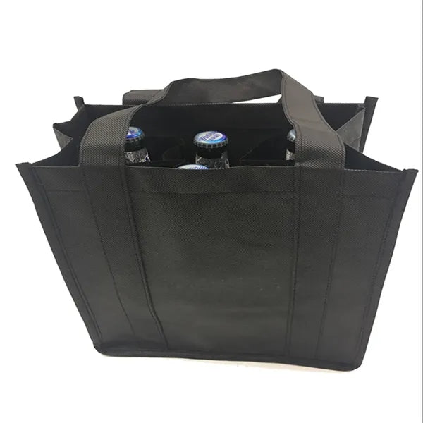 6 Bottle Wine Carrier Tote Bag