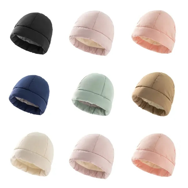 Polyester Pile-Lined Beanie for Winter Warmth