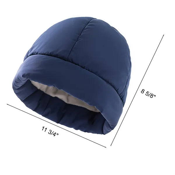 Polyester Pile-Lined Beanie for Winter Warmth