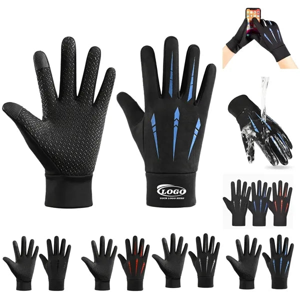 Polyester Fleece Driving Gloves with Touchscreen