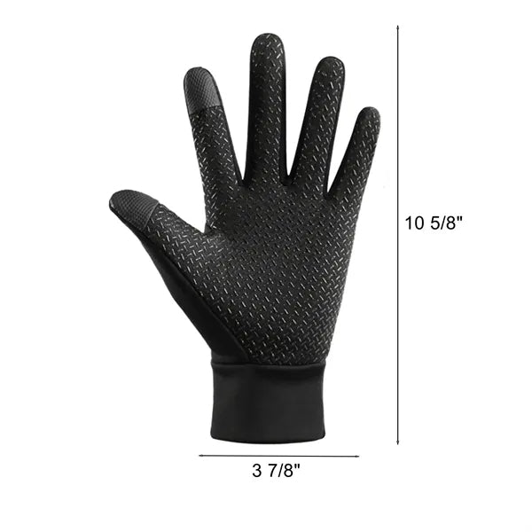 Polyester Fleece Driving Gloves with Touchscreen