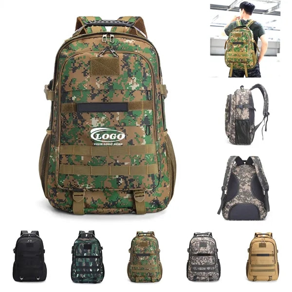 40L Rectangle Oxford Hiking Backpack