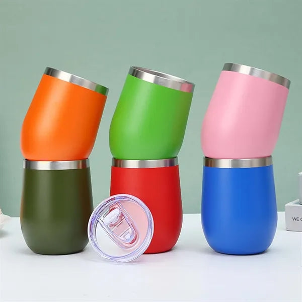 12 oz Insulated Wine Tumblers Coffee Cup