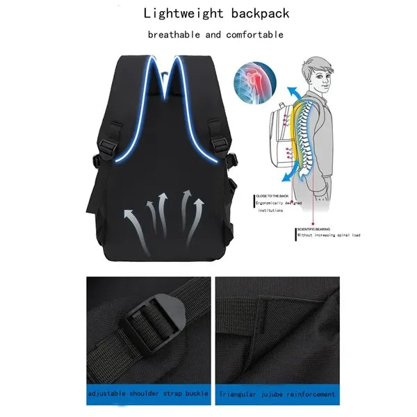 Men's and Women's Classic Large Capacity Backpack
