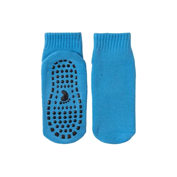 Cotton Anti-Slip Grip Sock for Indoor Fitness & Warmth