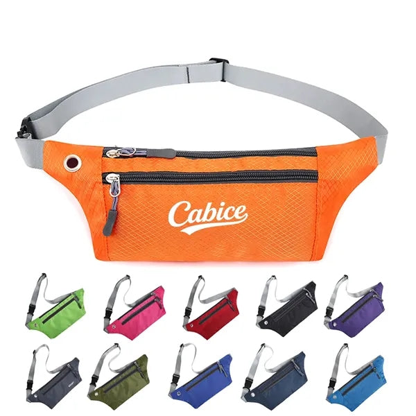 3-Zipper Fanny Pack