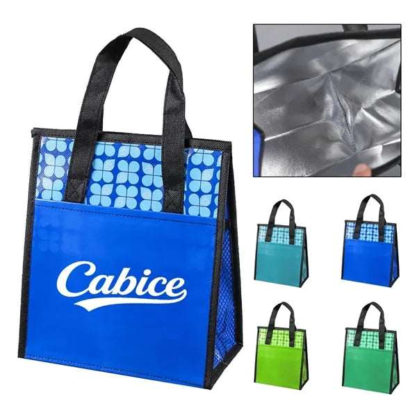 Laminated Insulated Cooler Tote Bag