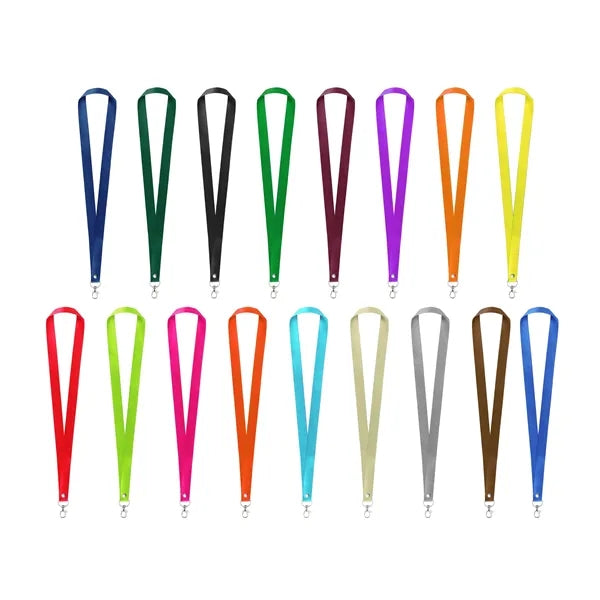 3/5" Nylon Badge Lanyard With Lobster Claw