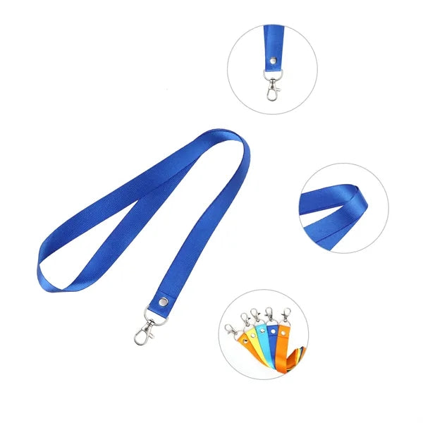 3/5" Nylon Badge Lanyard With Lobster Claw