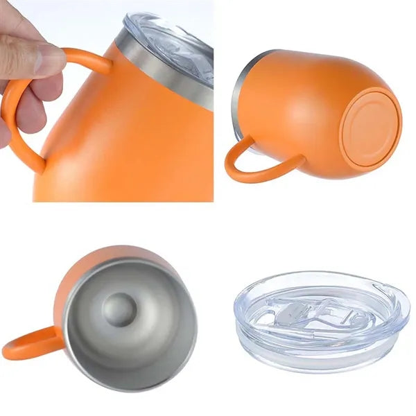 12oz Insulated Coffee Mug with Handle