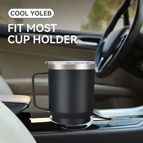 30 oz Stainless Steel Insulated Tumbler With Handle