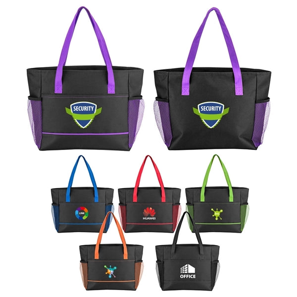 600D Polyester Cooler Bag, Lunch Tote