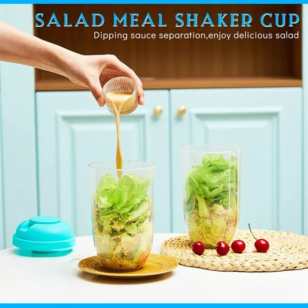 34oz Salad Cup With Fork
