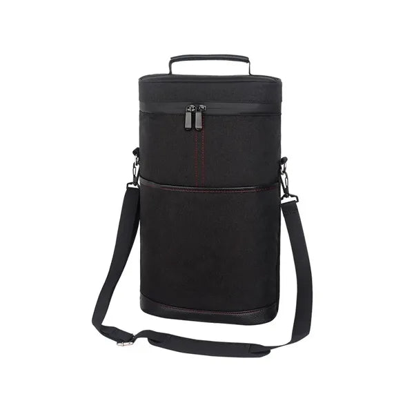2 Bottle Insulated Portable Oxford Wine Bag
