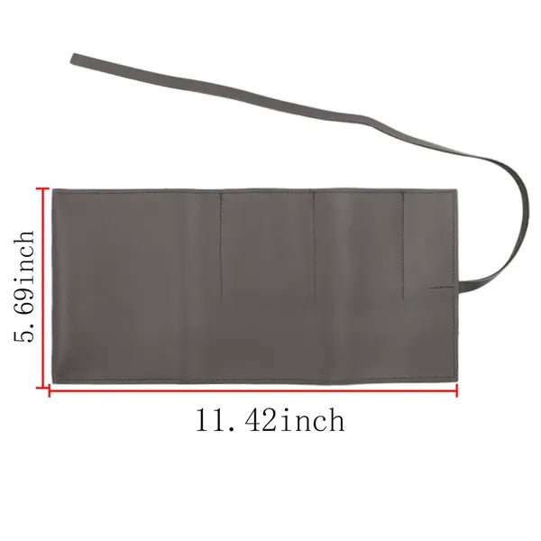 Vintage PU Leather Electronic Travel Organizer Case