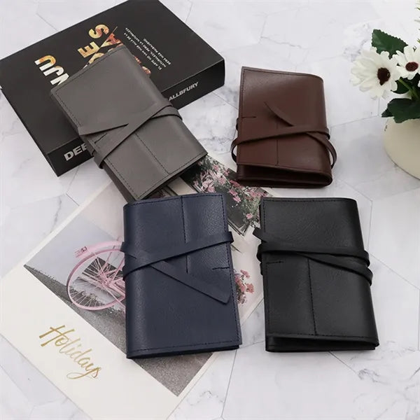 Vintage PU Leather Electronic Travel Organizer Case