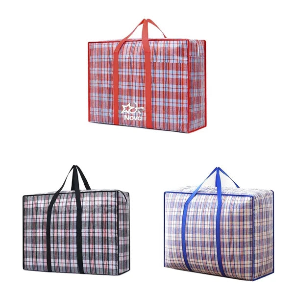 Jumbo STORAGE LAUNDRY SHOPPING Bags with Zippers and Handles