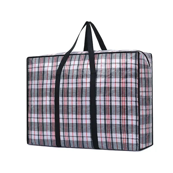 Jumbo STORAGE LAUNDRY SHOPPING Bags with Zippers and Handles