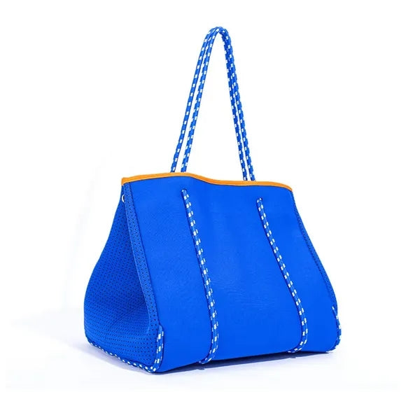 Neoprene Multipurpose Beach Bag Tote with Inner Pocket