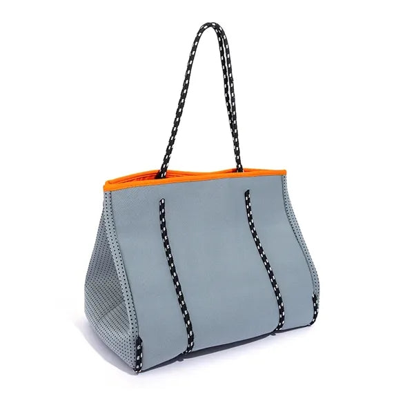 Neoprene Multipurpose Beach Bag Tote with Inner Pocket