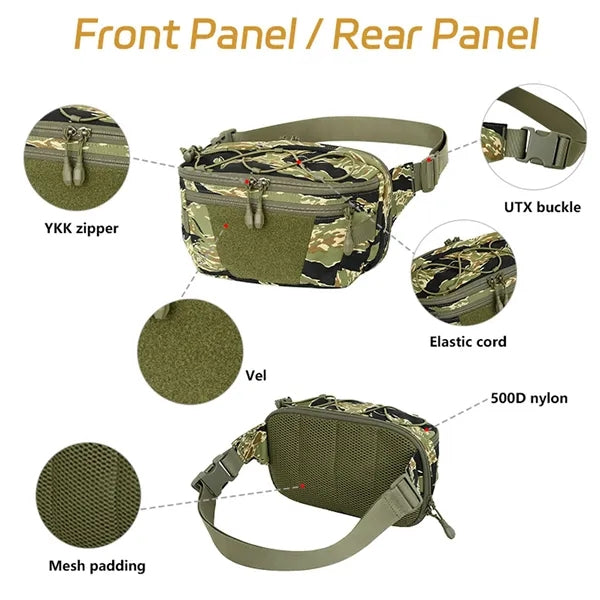 Tactical Gun Concealed Waist Pack