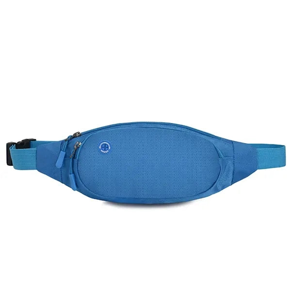 Large Crossbody Fanny Pack with 3-Zipper Pockets