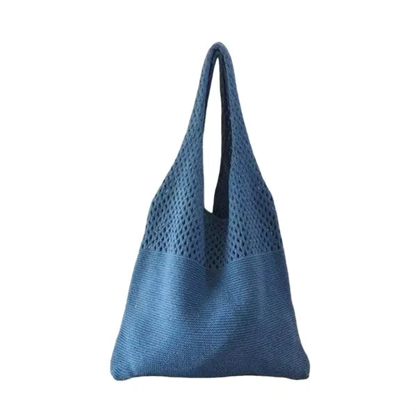 Crochet Mesh Beach Tote Bag