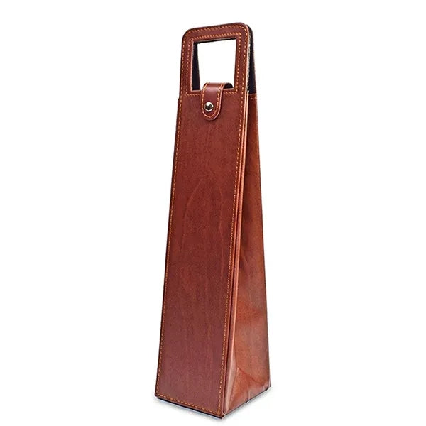 Leather Wine Tote Carrier
