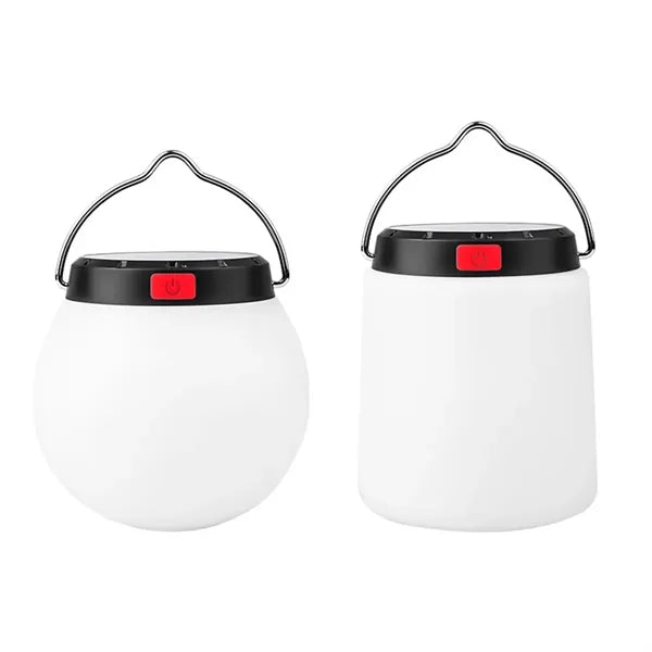 Solar Lantern Portable Rechargeable Camping Emergency Light