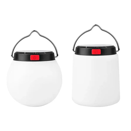 Solar Lantern Portable Rechargeable Camping Emergency Light