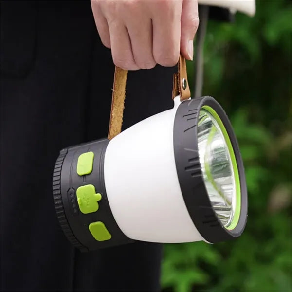 Solar Lantern Power Bank 7500mAh RGB Rechargeable Outdoor