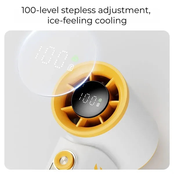 3600mAh Portable Mini Handheld Fan 100-Speed Adjustable