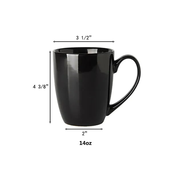 14 Ounce Glossy Ceramic Mug