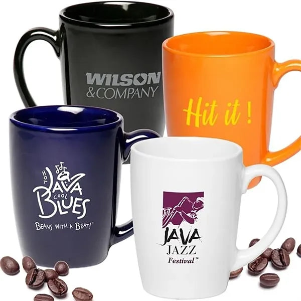 14 Ounce Glossy Ceramic Mug