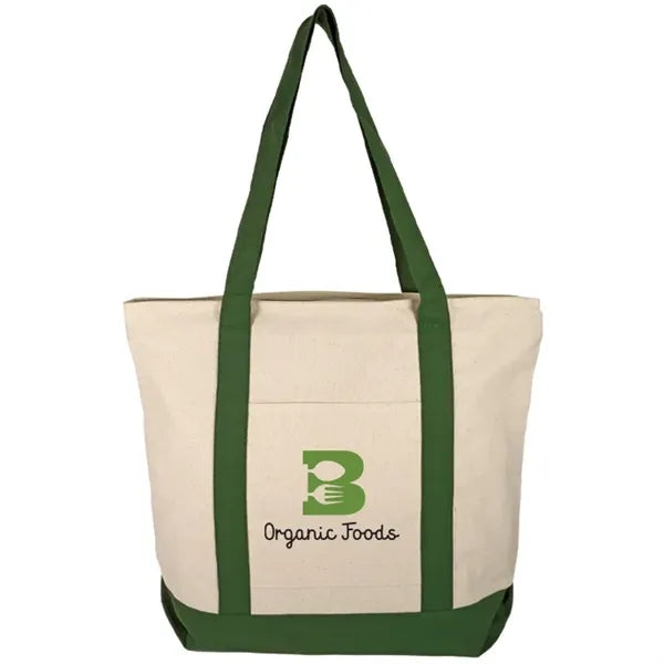 The 12oz Cotton Canvas Cosmo Tote Bag