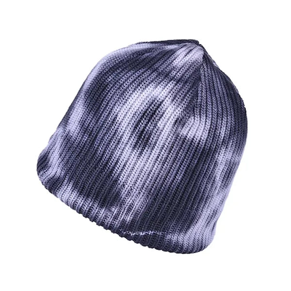 Tie-Dye Short knit Beanie