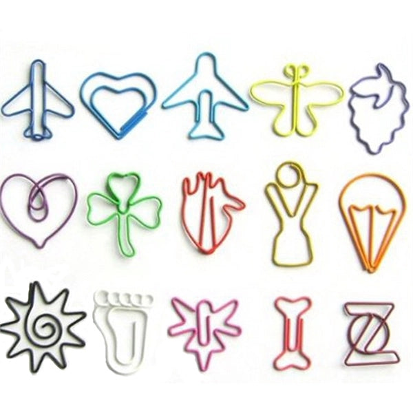 Shaped Metal Paper Clips