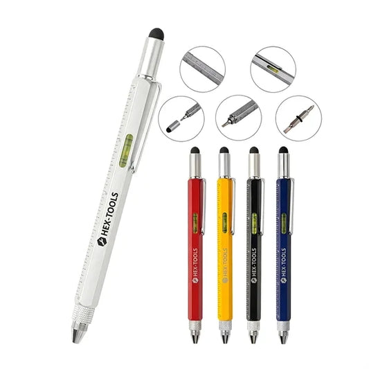 Hex-Tech 6-in-1 Precision Multi Functional Stylus Tool Pen