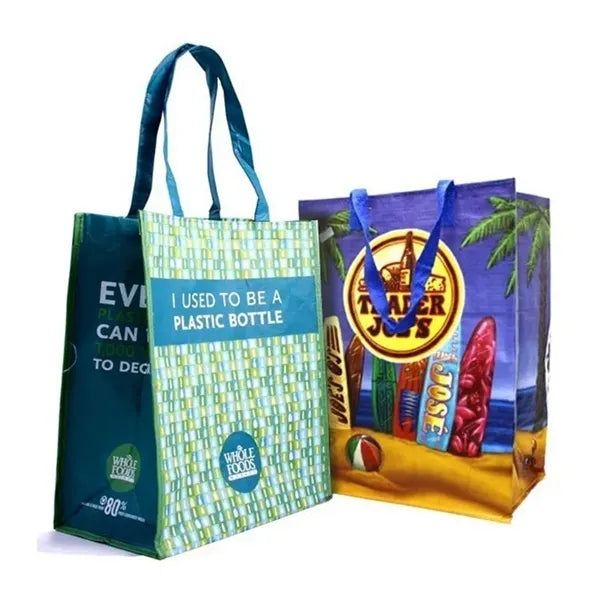 RPET Full Color Recycled Shopping Bags
