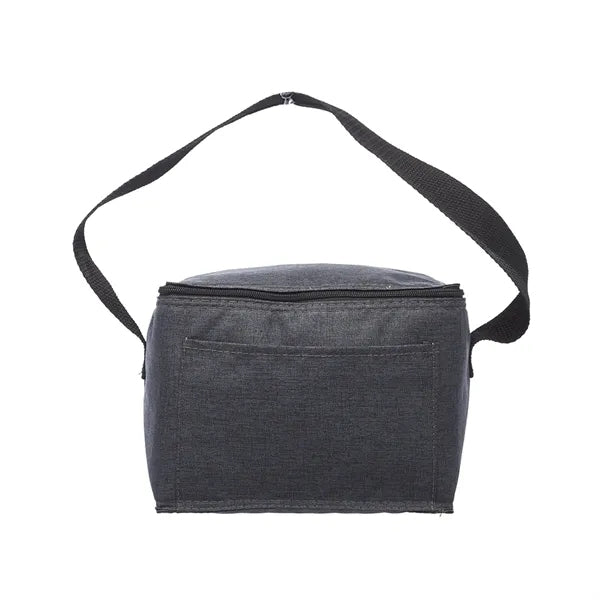 Heathered Fabric 6-Pack Insulated Lunch Tote
