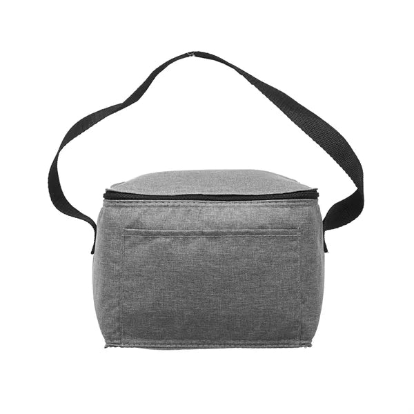 Heathered Fabric 6-Pack Insulated Lunch Tote