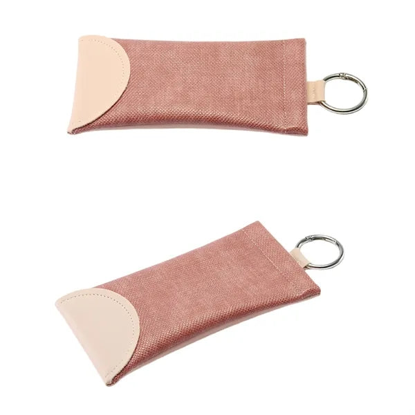 Compact Sunglasses Case with Keychain for Easy Carrying