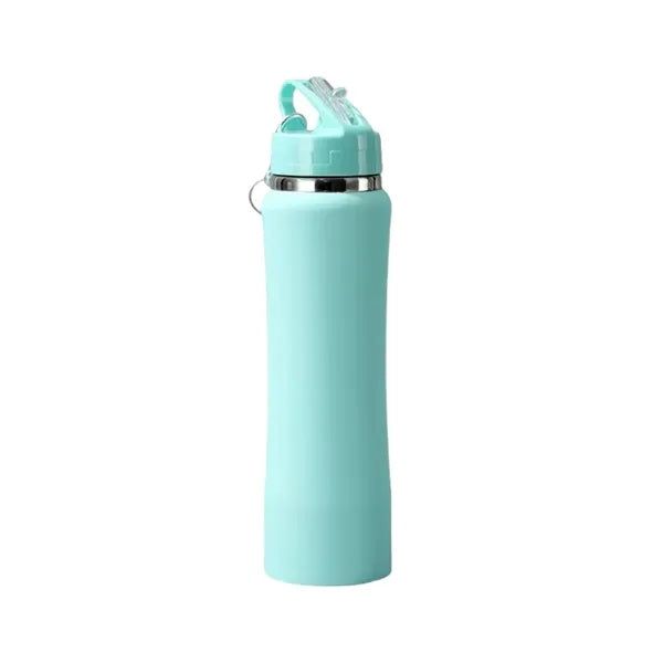 20oz Stainless Steel Small Waist Straw Thermos